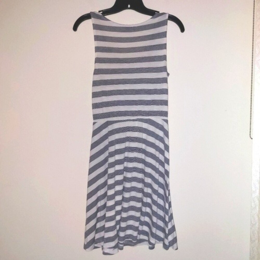 Gap Asymmetrical Sundress White/Dark Gray Size XS - Picture 6 of 10